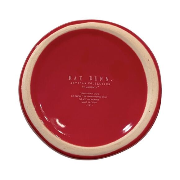 Rae Dunn “Cookies for Santa” Cookie Canister w/ Lid NEW without tags - Picture 8 of 8